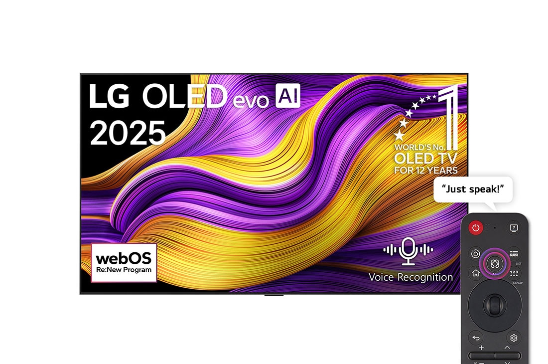 83 inch LG OLED evo AI G5 4K 165Hz Smart TV AI Magic remote webOS25 2025